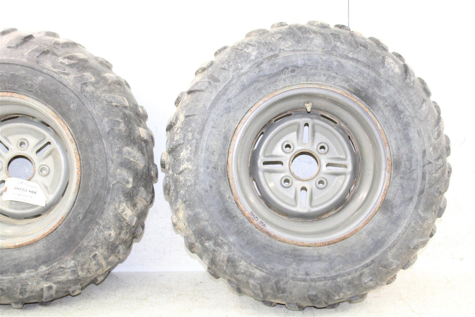 2001 Yamaha Big Bear 400 4x4 Rear Wheel Set Rims 50125