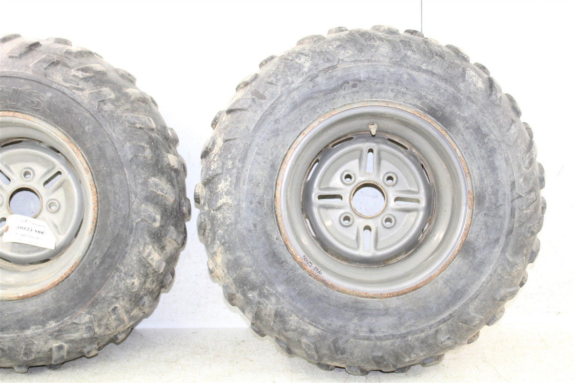 2001 Yamaha Big Bear 400 4x4 Rear Wheel Set Rims 50125