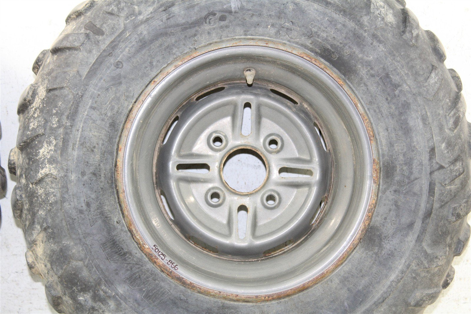 2001 Yamaha Big Bear 400 4x4 Rear Wheel Set Rims 50125