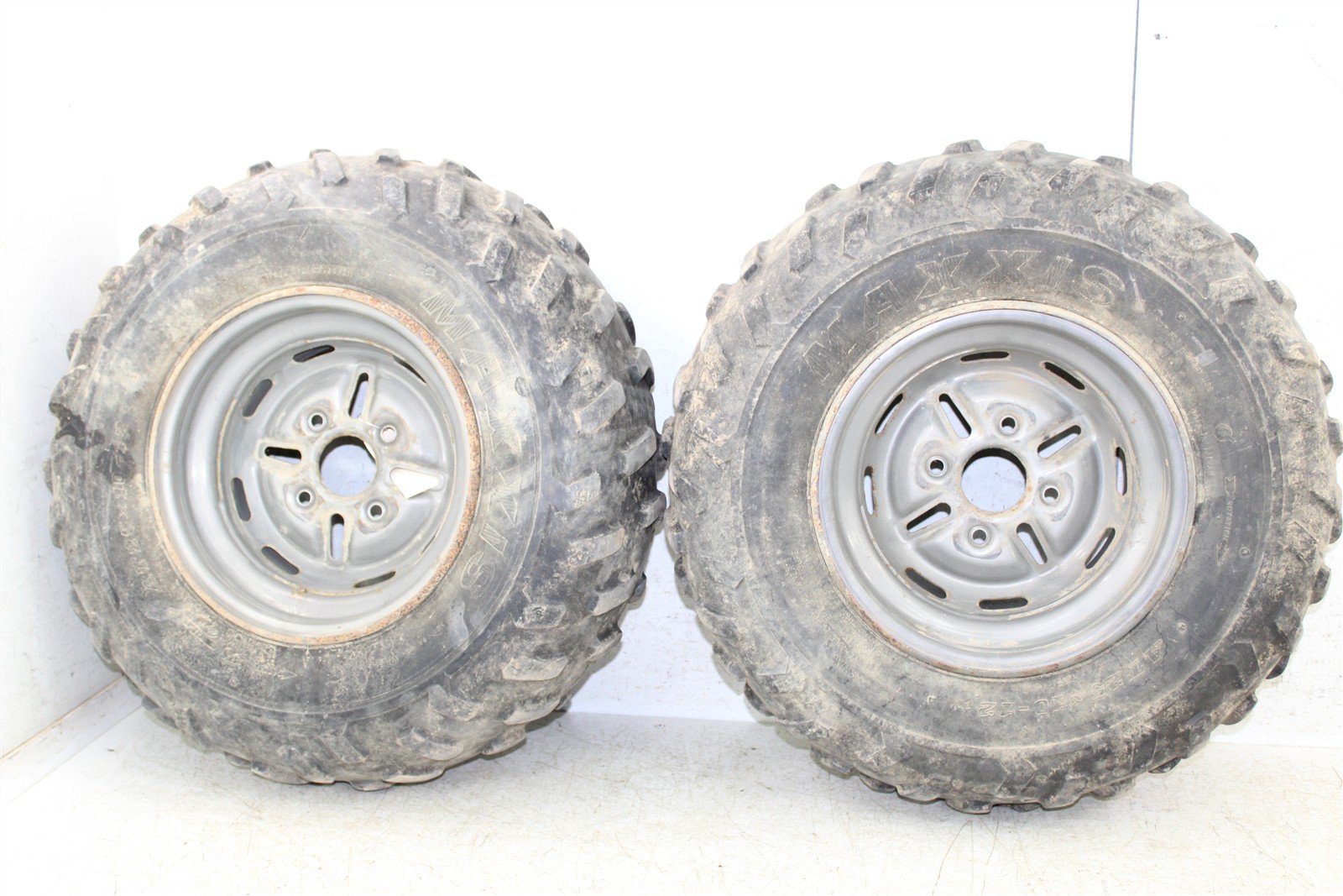 2001 Yamaha Big Bear 400 4x4 Rear Wheel Set Rims 50125