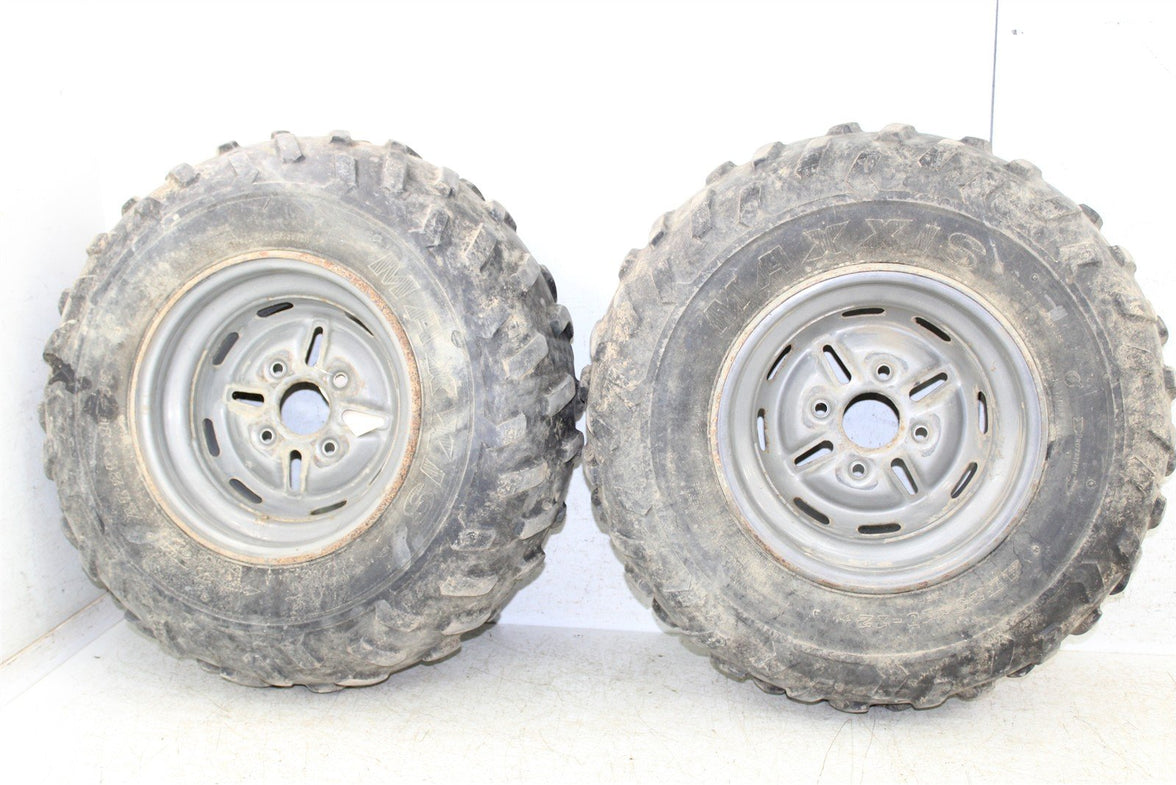 2001 Yamaha Big Bear 400 4x4 Rear Wheel Set Rims 50125