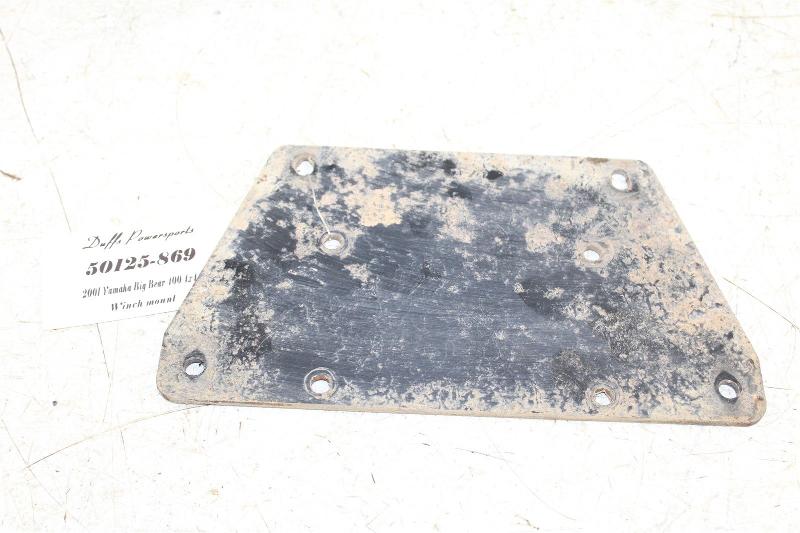 2001 Yamaha Big Bear 400 4x4 Winch Mount Plate 50125