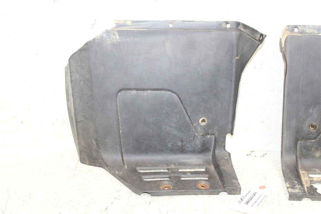 2001 Yamaha Big Bear 400 4x4 Rear Mud Flaps Kick Plates Shields 50125