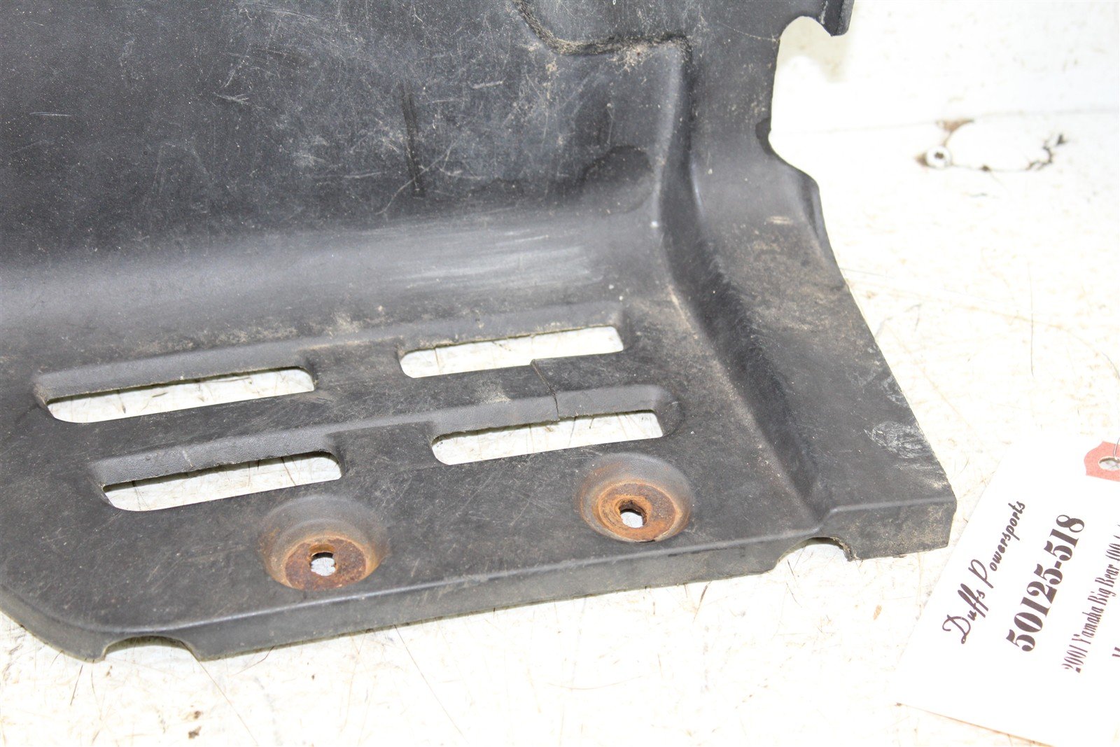 2001 Yamaha Big Bear 400 4x4 Rear Mud Flaps Kick Plates Shields 50125