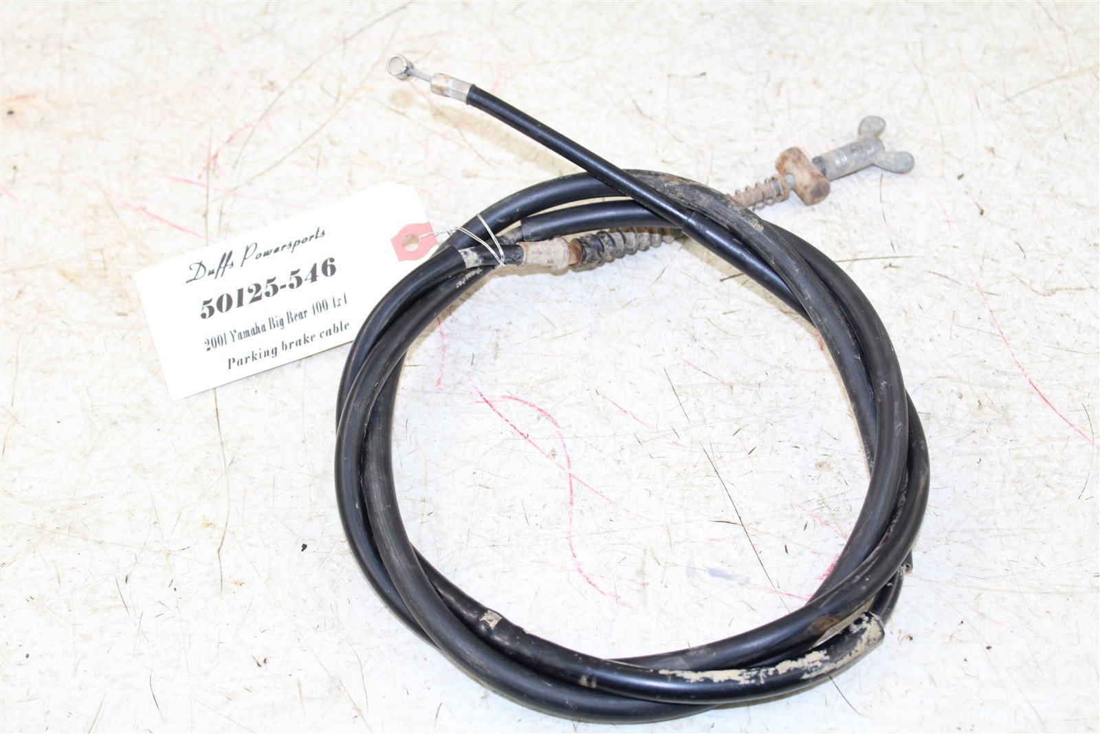 2001 Yamaha Big Bear 400 4x4 Parking Brake Cable 50125