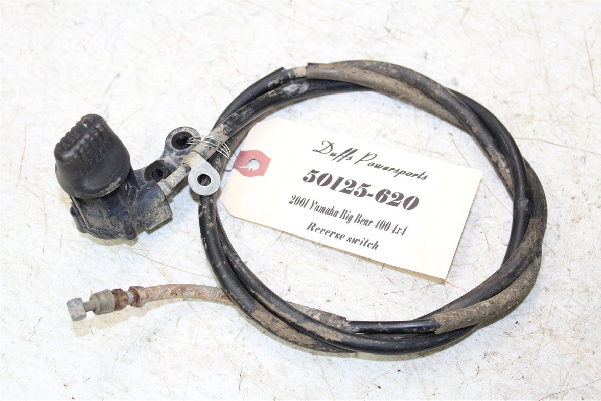 2001 Yamaha Big Bear 400 4x4 Reverse Lock Switch w/ Cable 50125