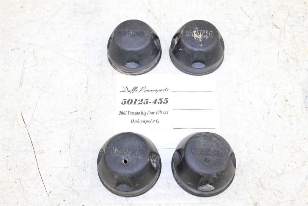 2001 Yamaha Big Bear 400 4x4 Hub Caps Front Rear 50125
