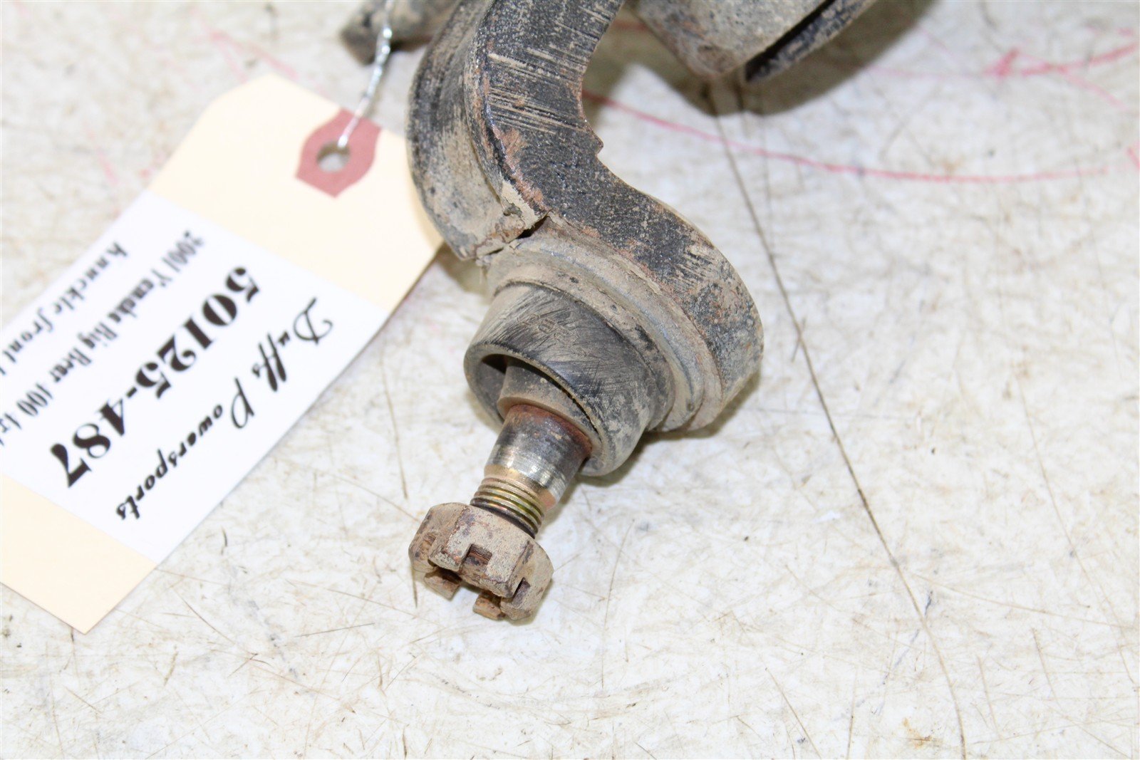 2001 Yamaha Big Bear 400 4x4 Front Left Knuckle Control Arm Mount 50125