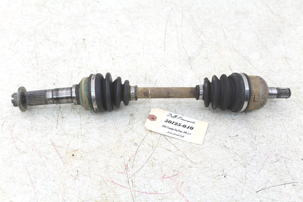 2001 Yamaha Big Bear 400 4x4 Left Front CV Axle Boot Straight 50125