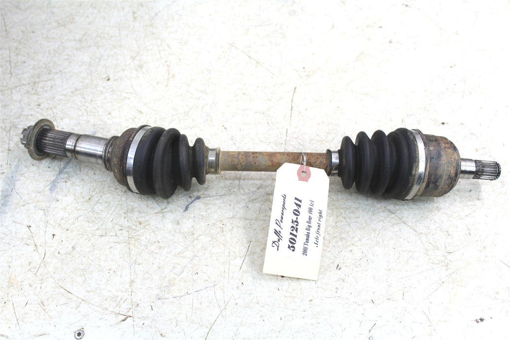 2001 Yamaha Big Bear 400 4x4 Right Front CV Axle Boot Straight 50125