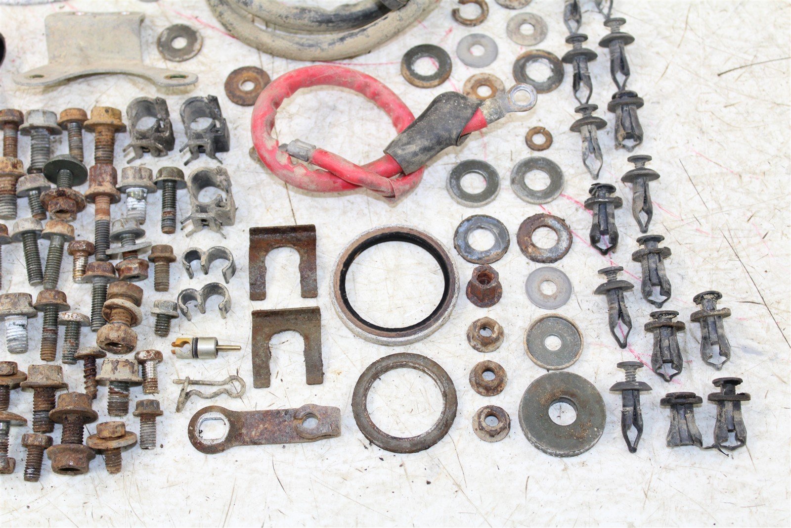 2001 Yamaha Big Bear 400 4x4 Chassis Bolt Kit Hardware Bracket Mount Wire 50125