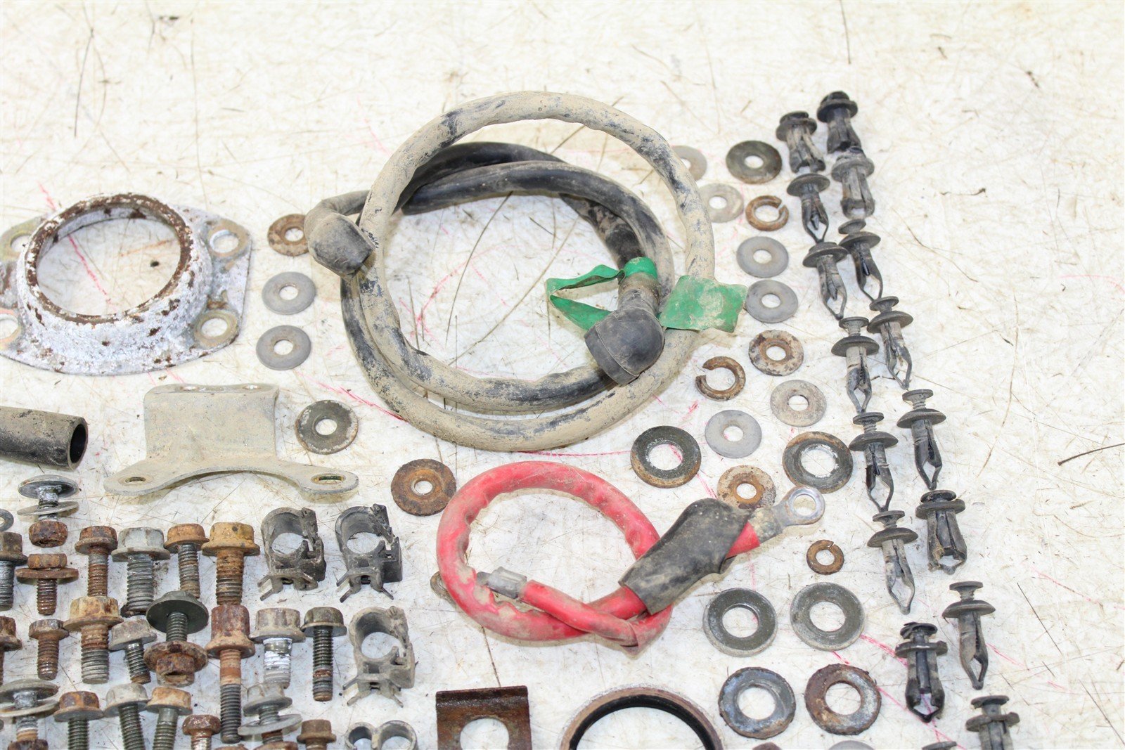 2001 Yamaha Big Bear 400 4x4 Chassis Bolt Kit Hardware Bracket Mount Wire 50125