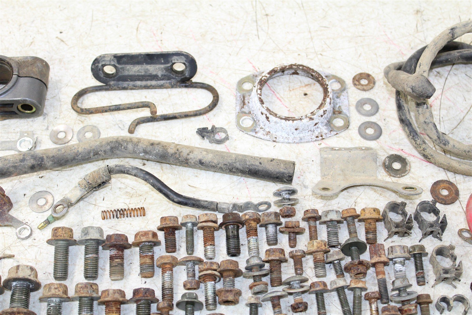 2001 Yamaha Big Bear 400 4x4 Chassis Bolt Kit Hardware Bracket Mount Wire 50125