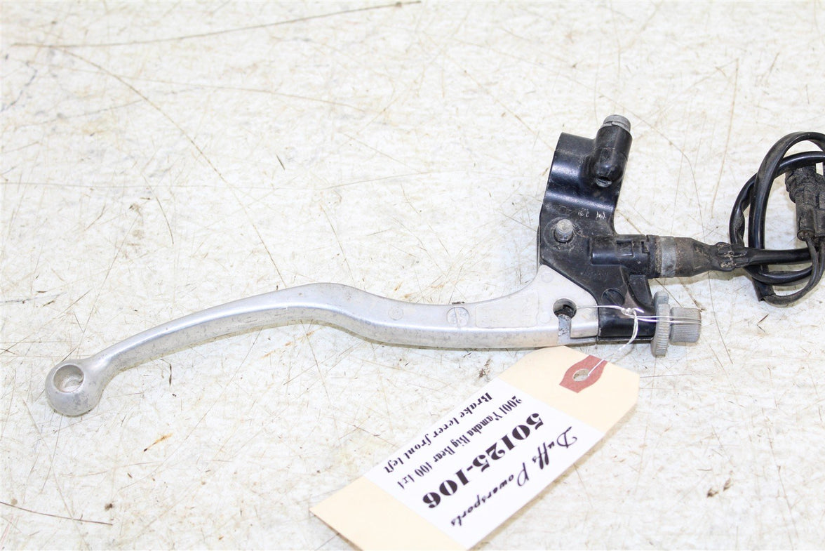 2001 Yamaha Big Bear 400 4x4 Front Left Brake Lever w/ Perch 50125
