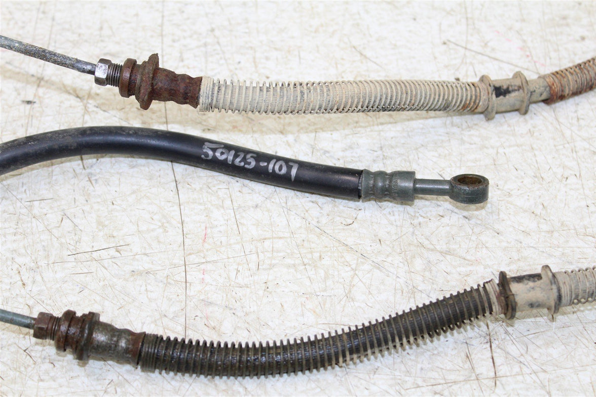 2001 Yamaha Big Bear 400 4x4 Front Brake Hose Line 50125