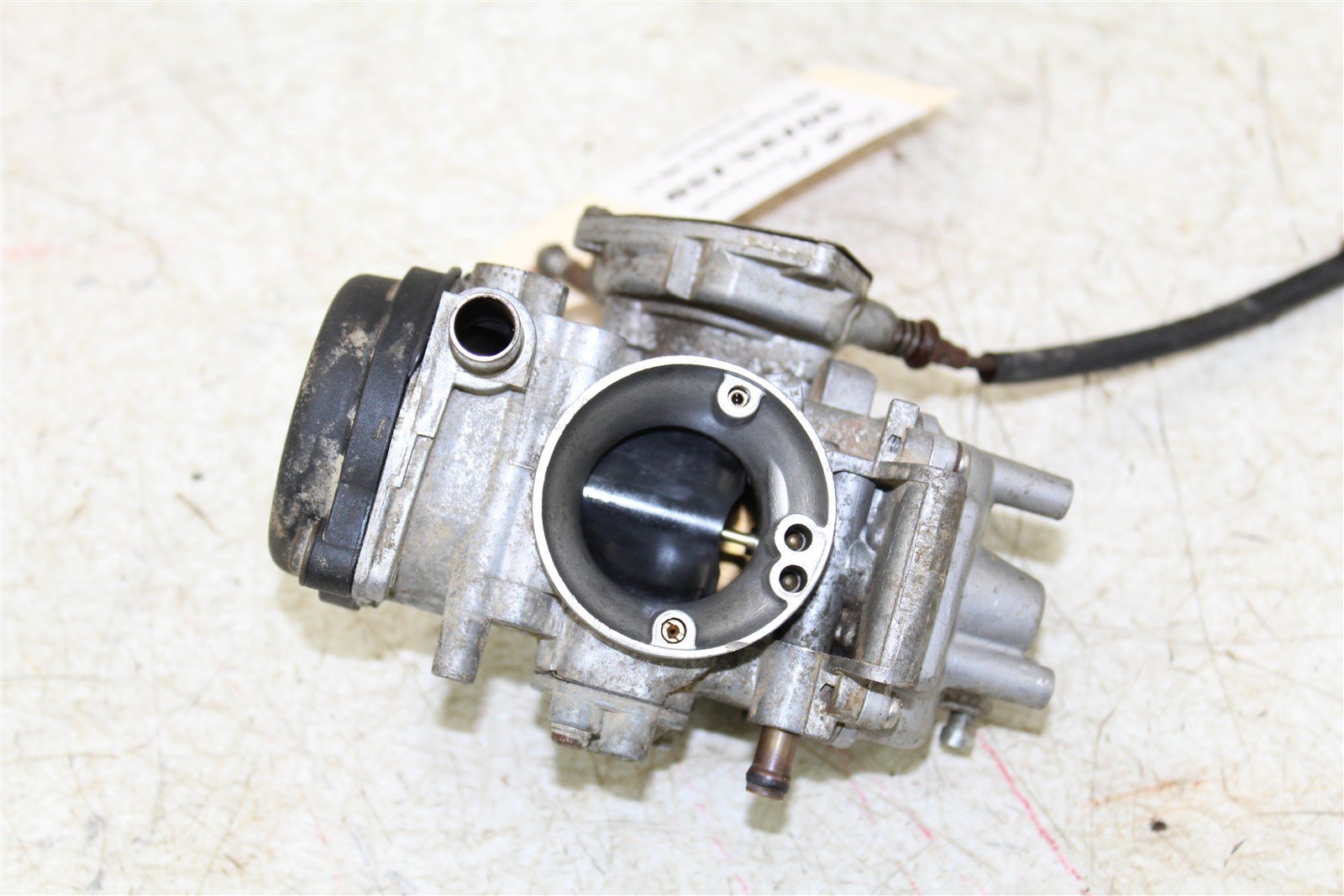 2001 Yamaha Big Bear 400 4x4 Mikuni Carburetor Carb Fuel Intake 50125