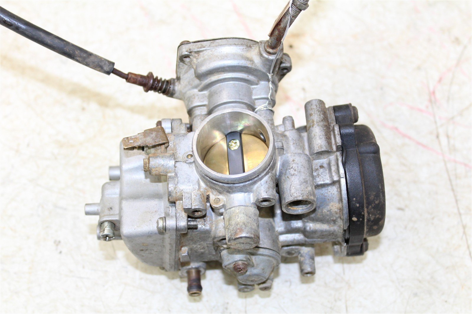 2001 Yamaha Big Bear 400 4x4 Mikuni Carburetor Carb Fuel Intake 50125