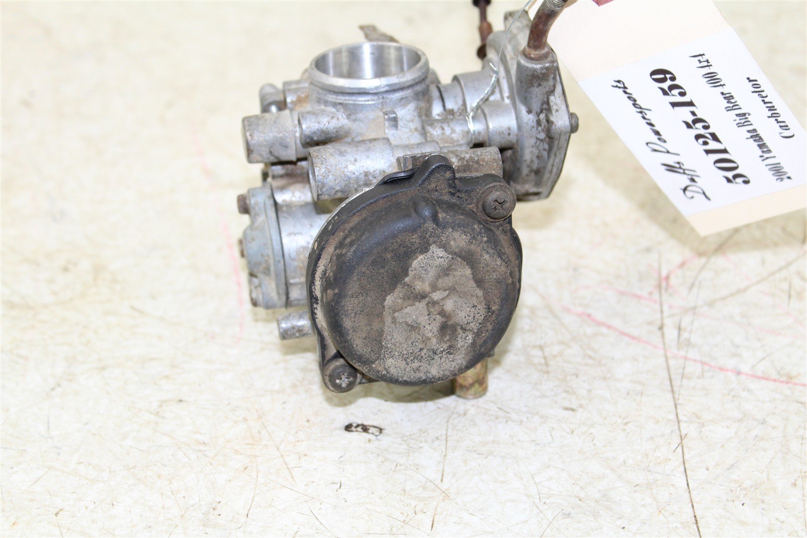 2001 Yamaha Big Bear 400 4x4 Mikuni Carburetor Carb Fuel Intake 50125