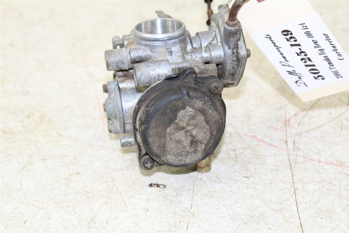 2001 Yamaha Big Bear 400 4x4 Mikuni Carburetor Carb Fuel Intake 50125