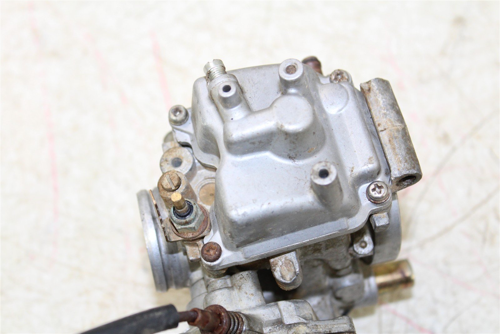 2001 Yamaha Big Bear 400 4x4 Mikuni Carburetor Carb Fuel Intake 50125
