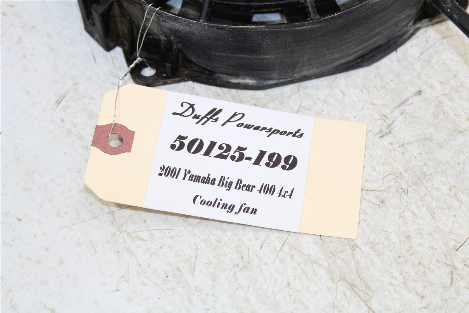 2001 Yamaha Big Bear 400 4x4 Engine Cooling Fan 50125