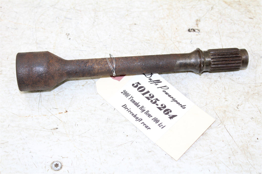 2001 Yamaha Big Bear 400 4x4 Rear Drive Shaft Assembly 50125