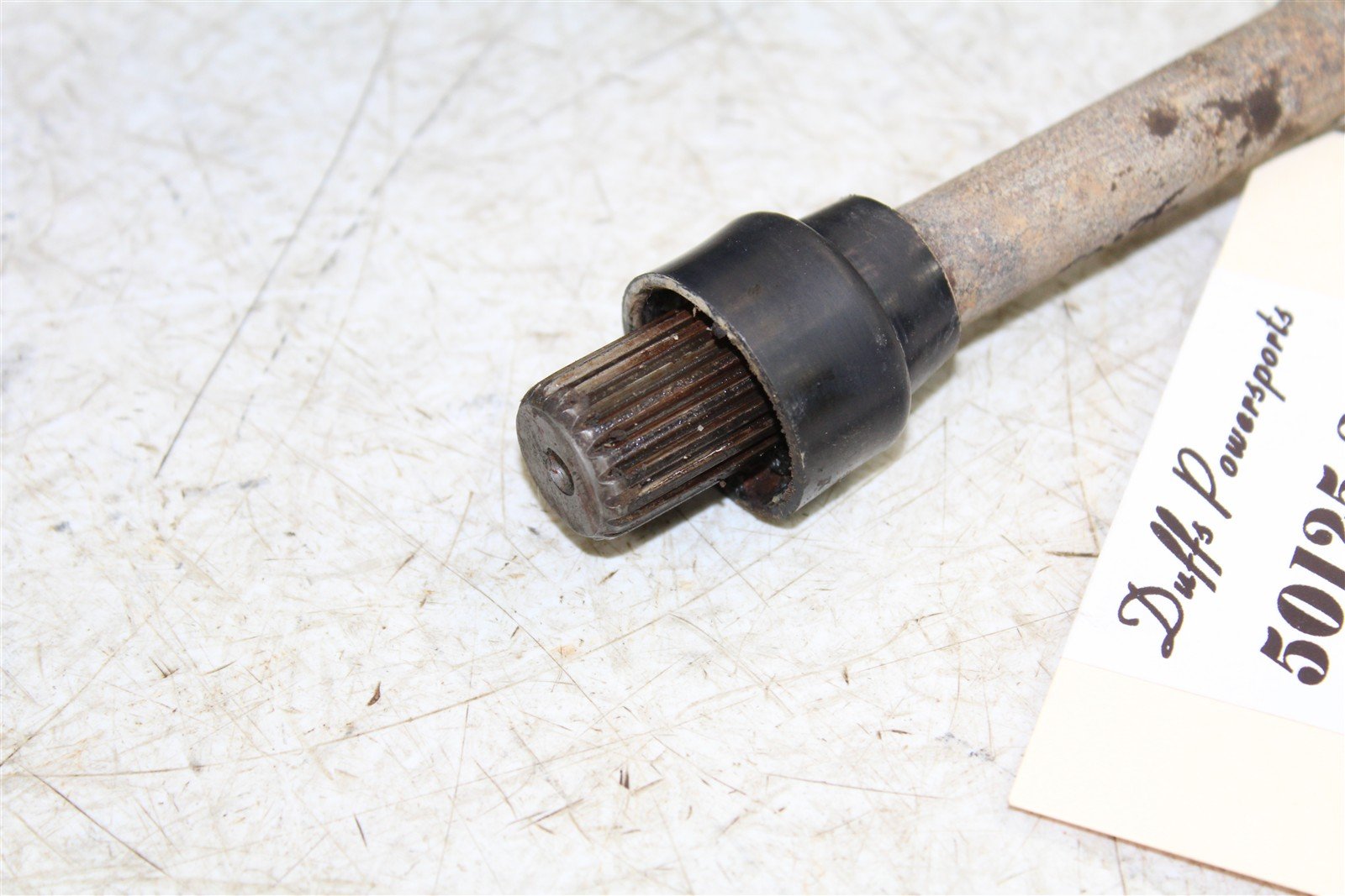 2001 Yamaha Big Bear 400 4x4 Front Drive Shaft w/ Cover Guard 50125
