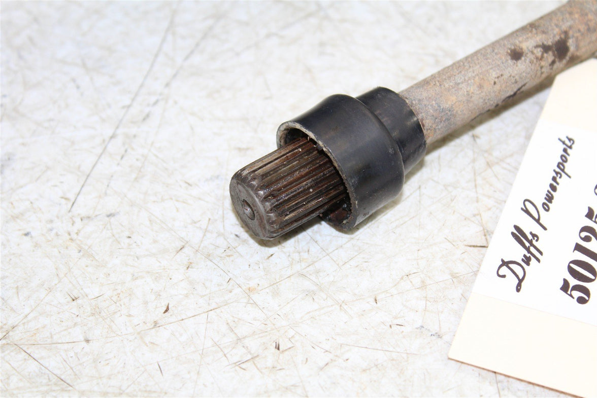 2001 Yamaha Big Bear 400 4x4 Front Drive Shaft w/ Cover Guard 50125