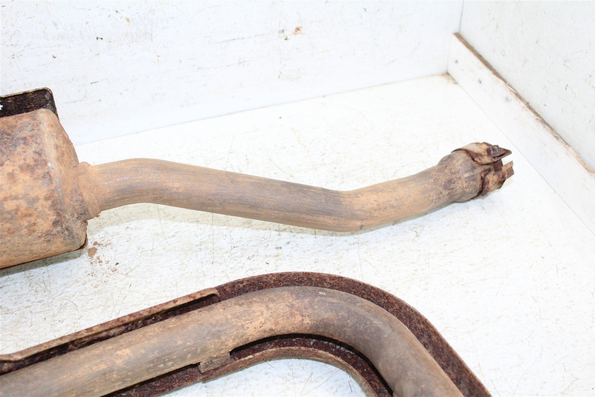 2001 Yamaha Big Bear 400 4x4 Exhaust Head Pipe Silencer Muffler 50125