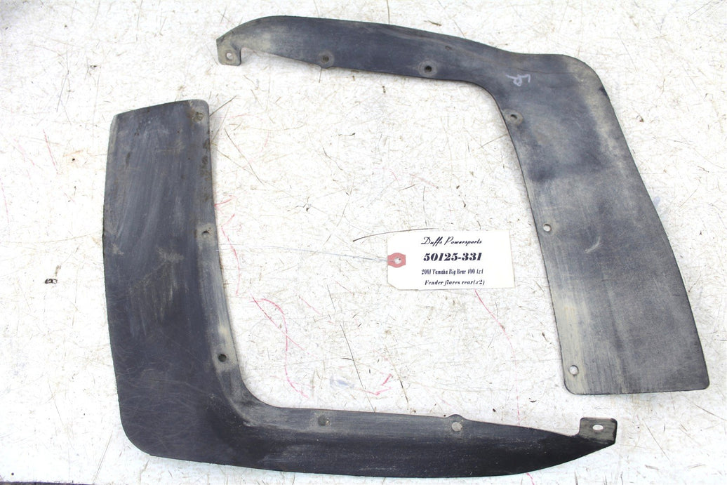 2001 Yamaha Big Bear 400 4x4 Rear Fender Flares Flaps 50125