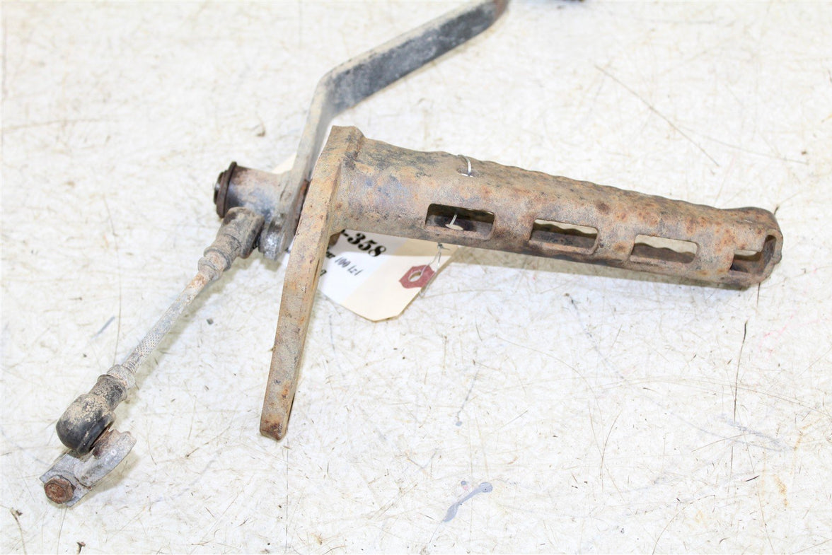 2001 Yamaha Big Bear 400 4x4 Left Foot Peg Rest w/ Shifter 50125