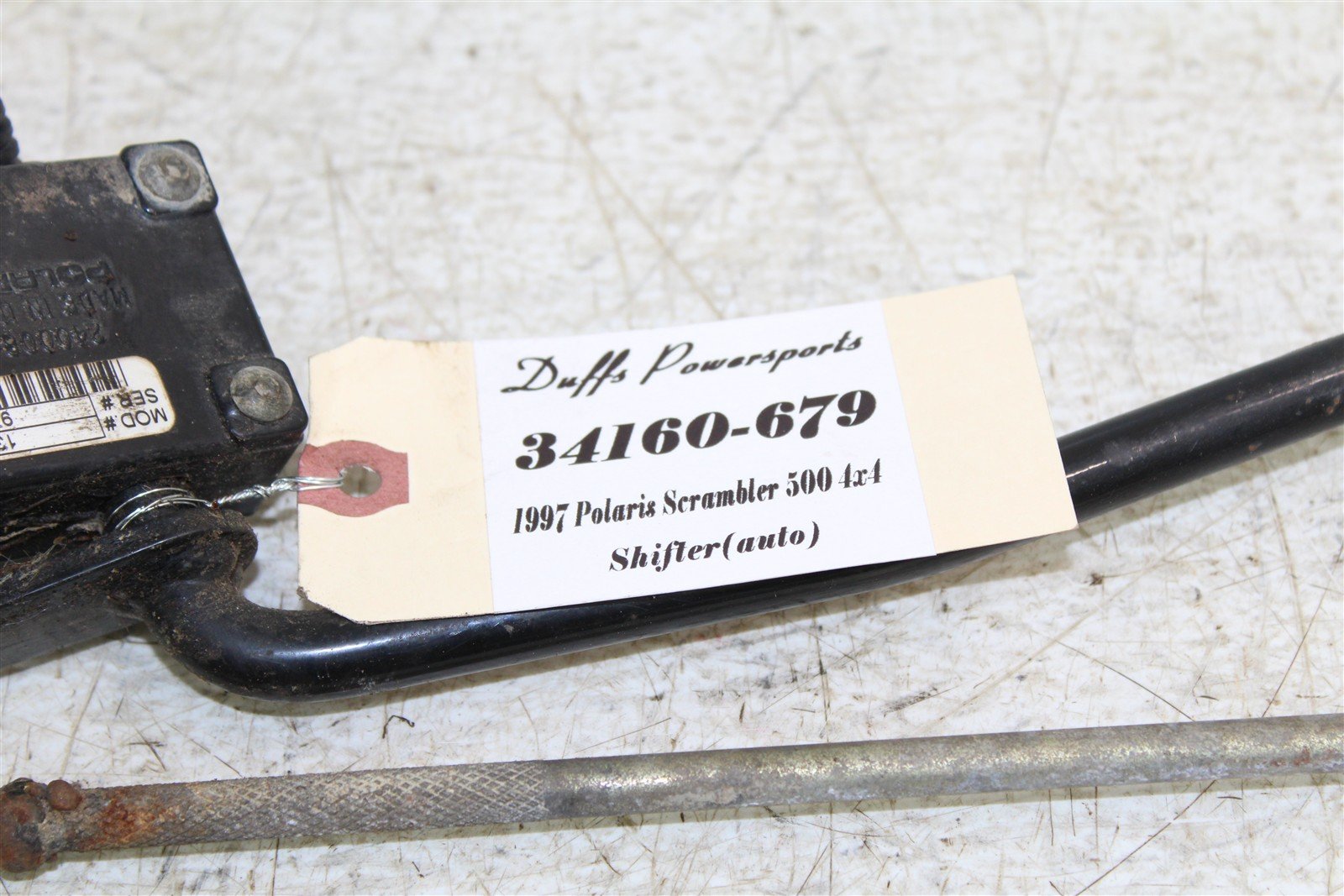 1997 Polaris Scrambler 500 4x4 Shifter Arm Shift Lever Linkage 34160