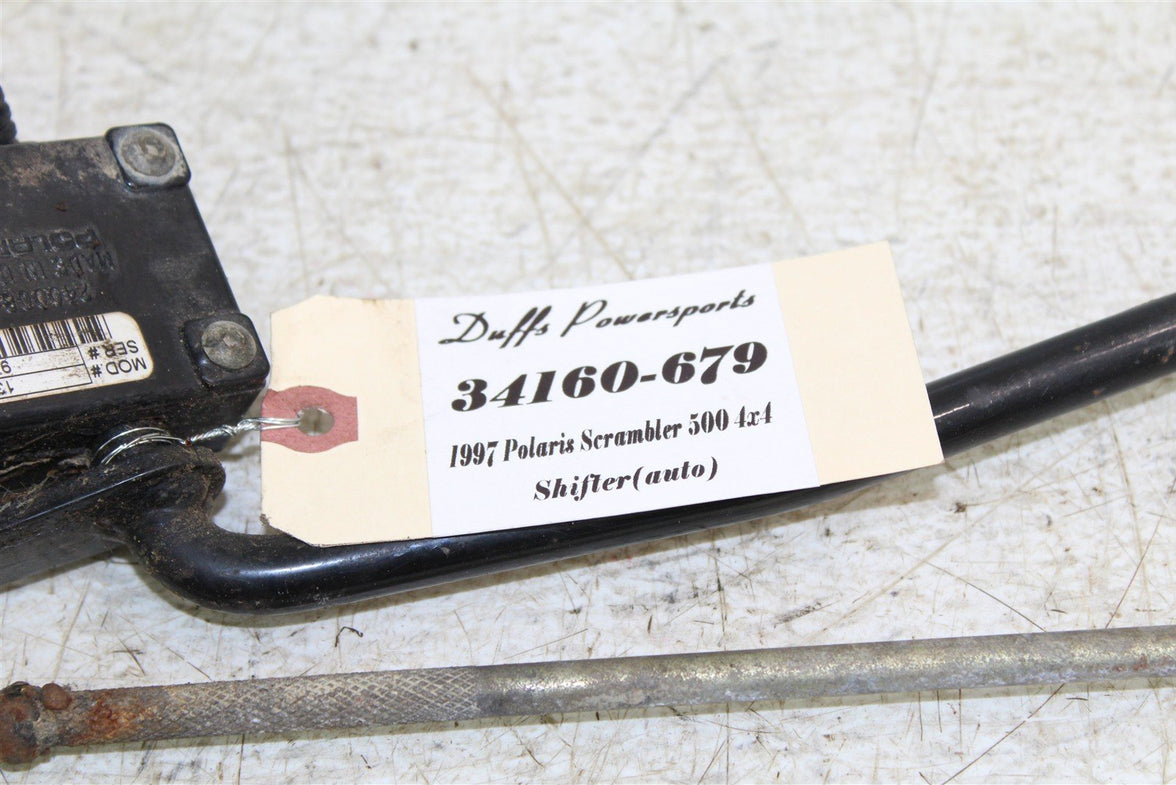 1997 Polaris Scrambler 500 4x4 Shifter Arm Shift Lever Linkage 34160