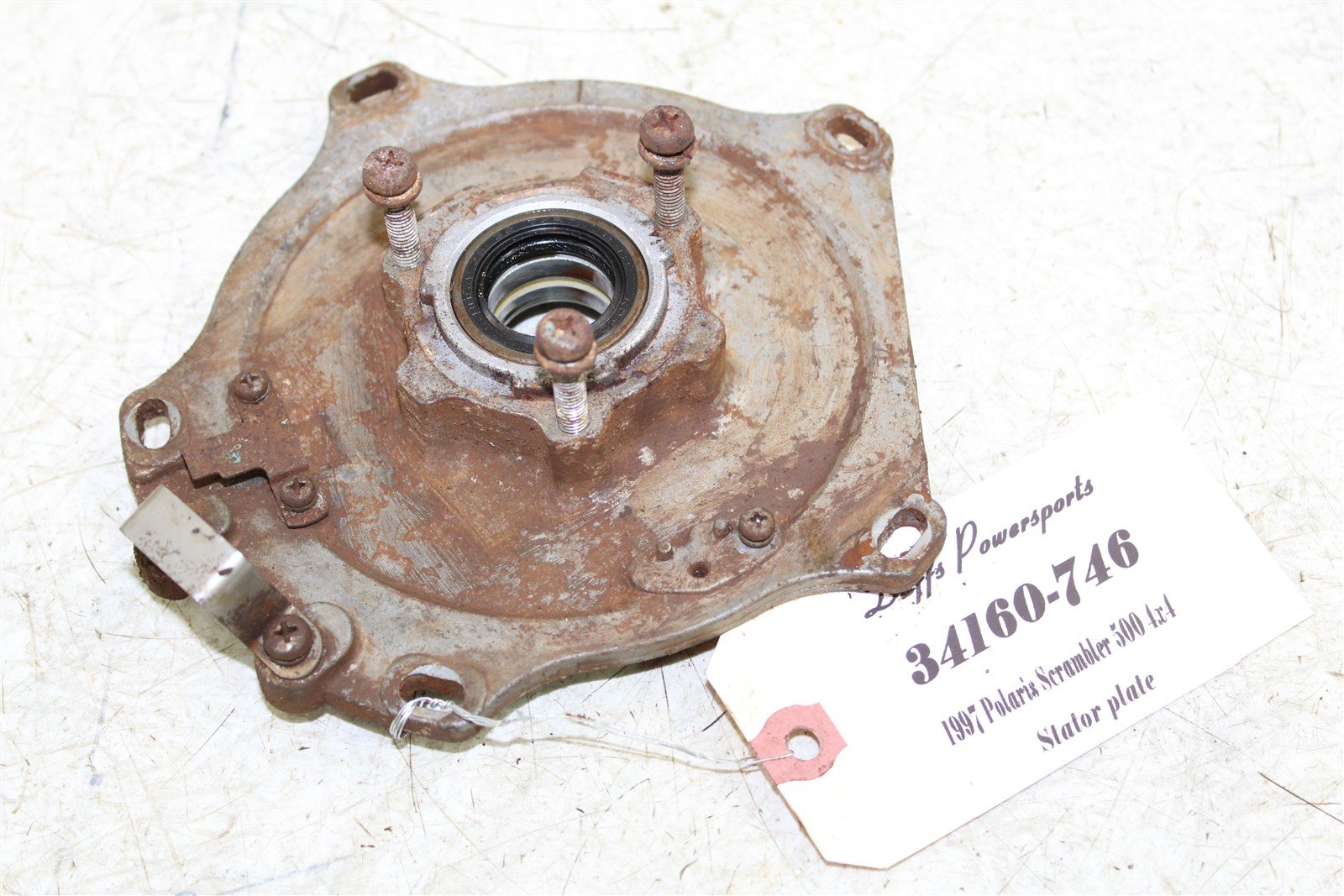 1997 Polaris Scrambler 500 4x4 Stator Plate 34160