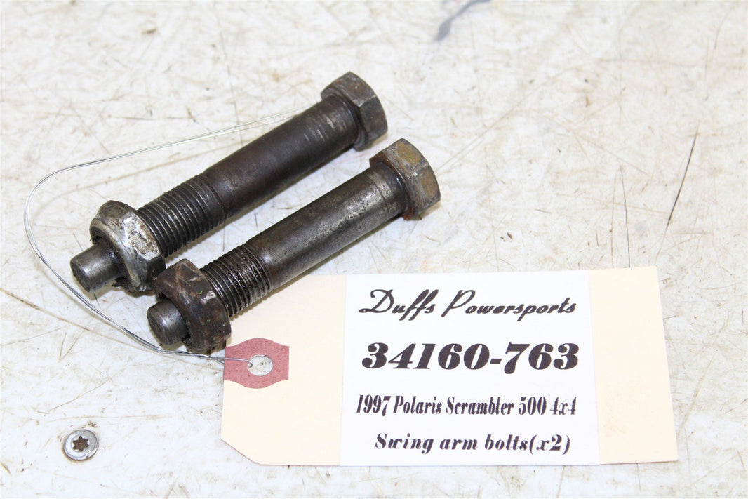 1997 Polaris Scrambler 500 4x4 Swingarm Pivot Bolts Swing Arm Nuts 34160