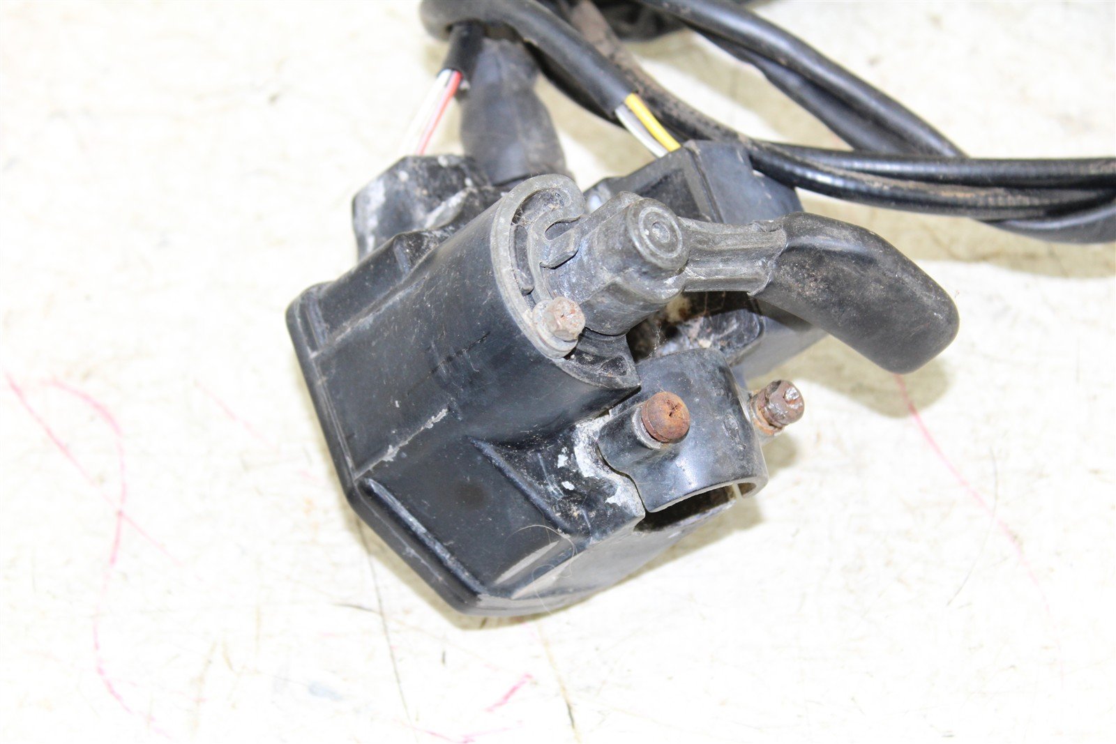 1997 Polaris Scrambler 500 4x4 Throttle Lever Housing w/ Cable 34160