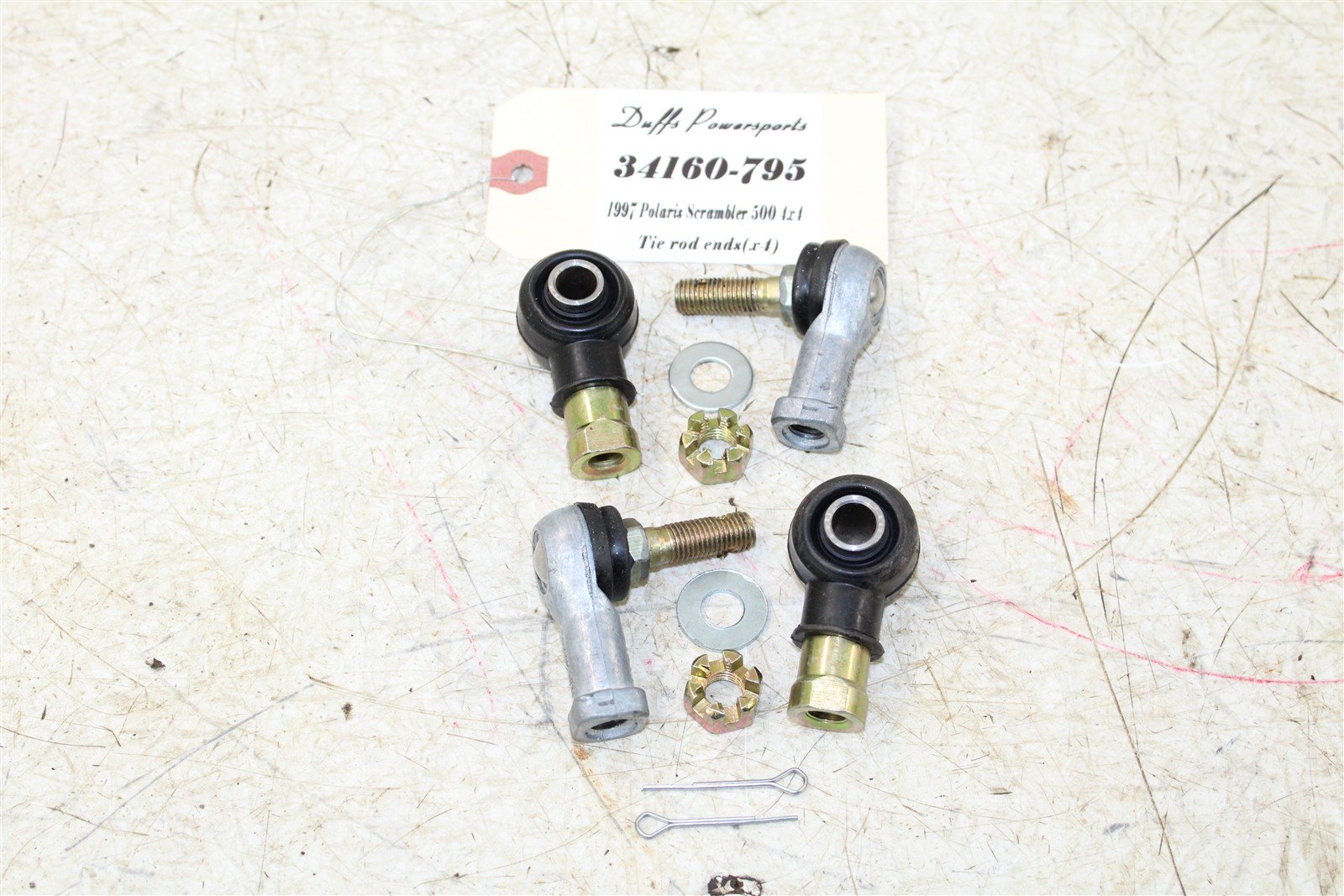 1997 Polaris Scrambler 500 4x4 Tie Rod Ends NEW 34160
