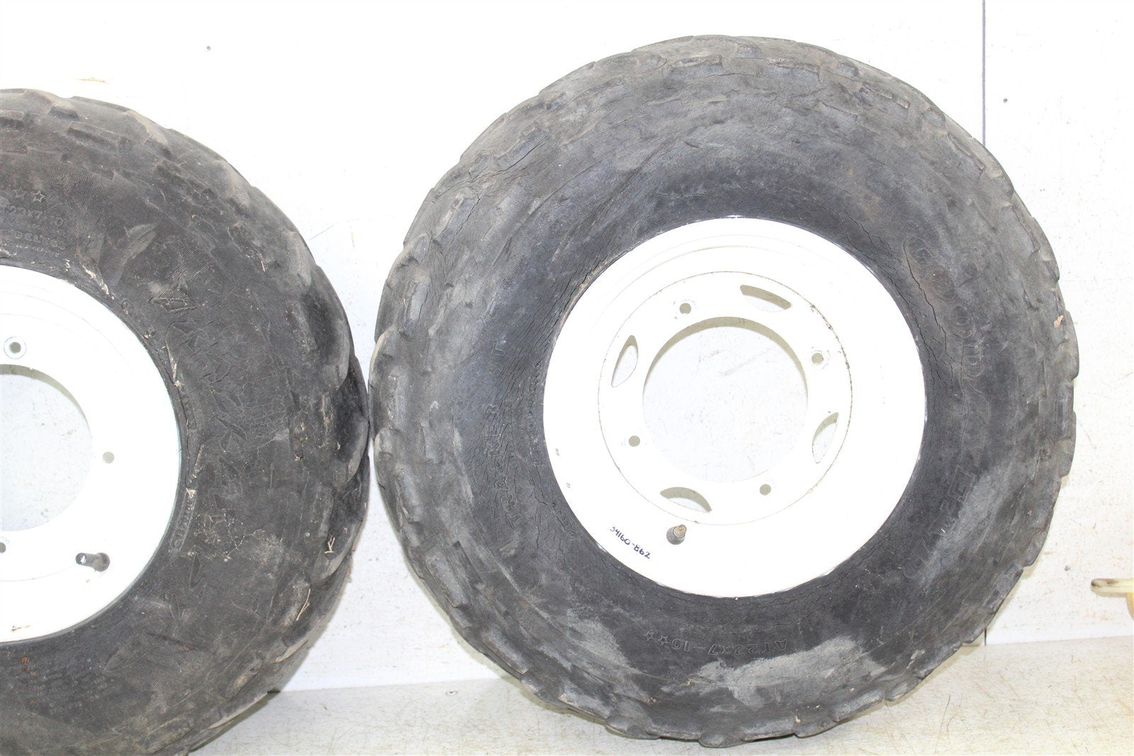 1997 Polaris Scrambler 500 4x4 Front Wheel Set Rims 34160