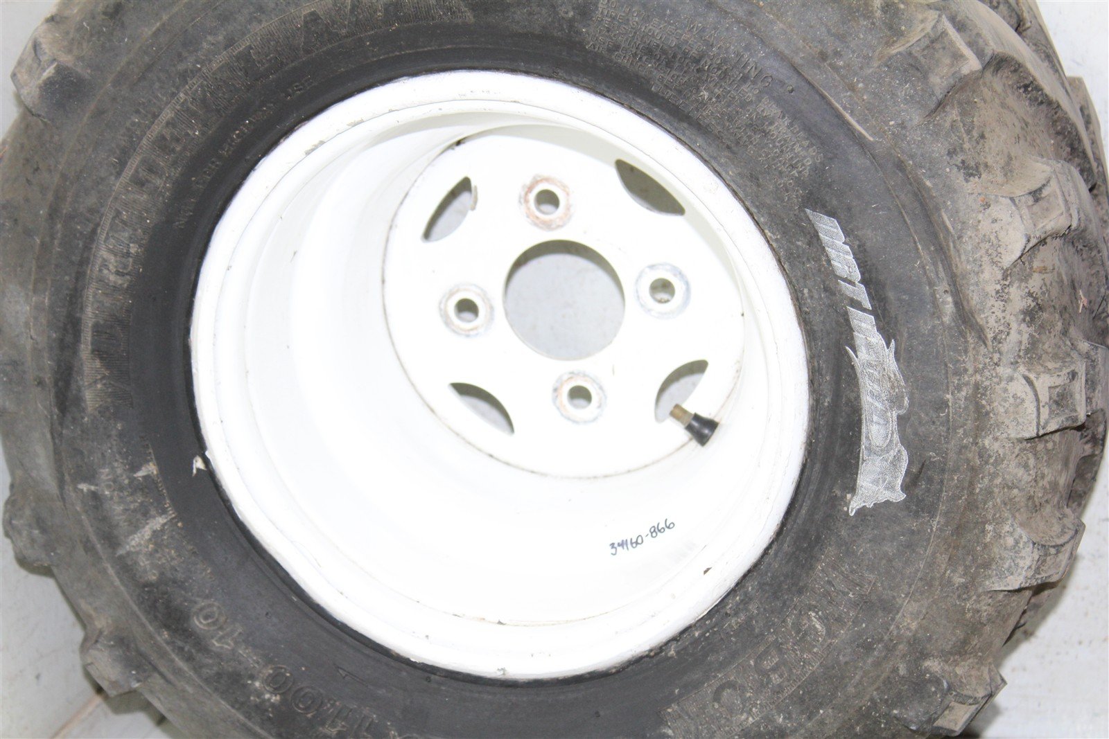 1997 Polaris Scrambler 500 4x4 Rear Wheel Set Rims 34160