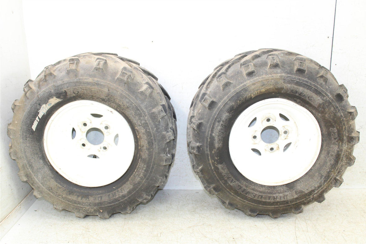 1997 Polaris Scrambler 500 4x4 Rear Wheel Set Rims 34160