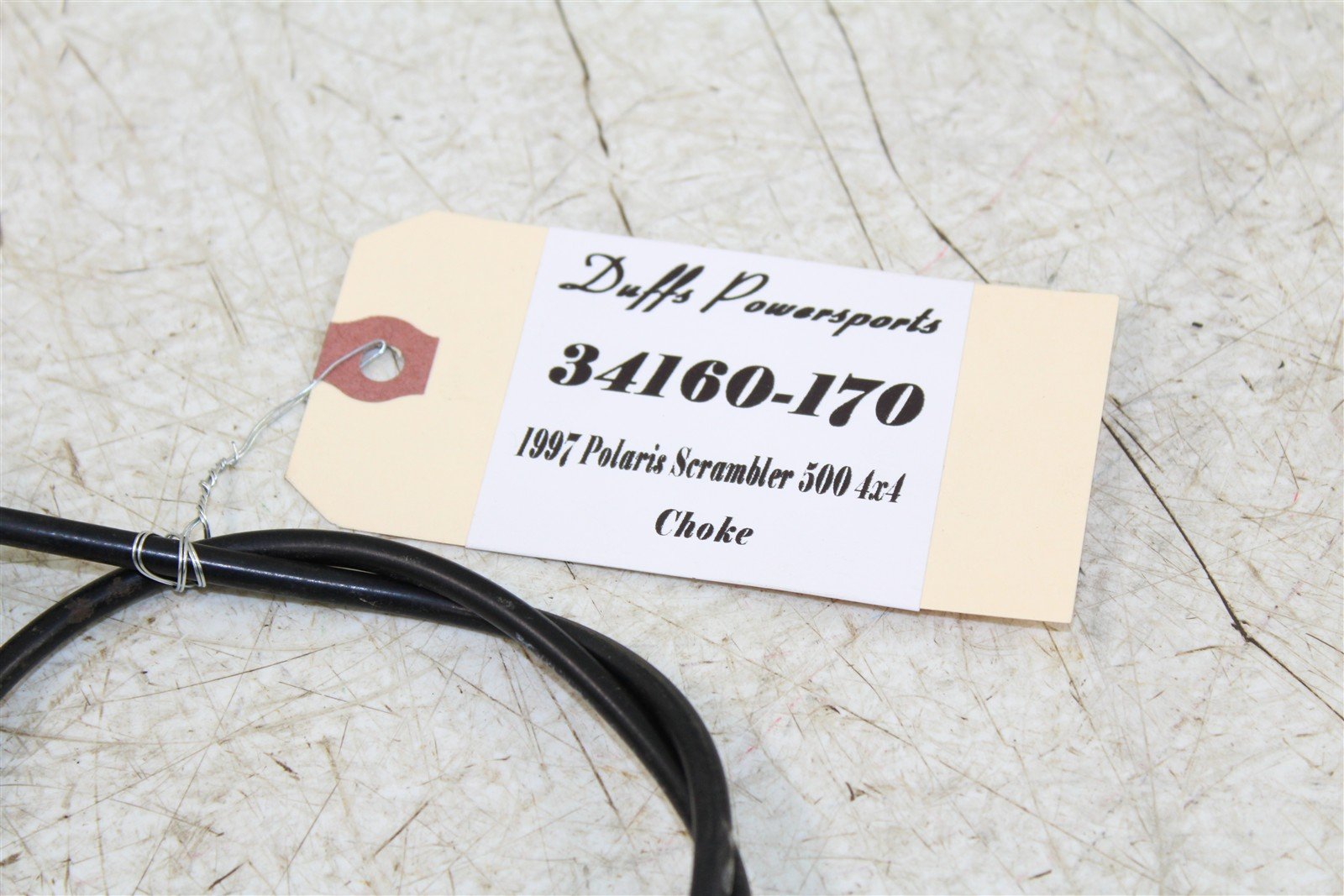 1997 Polaris Scrambler 500 4x4 Choke Cable Lever Plunger 34160