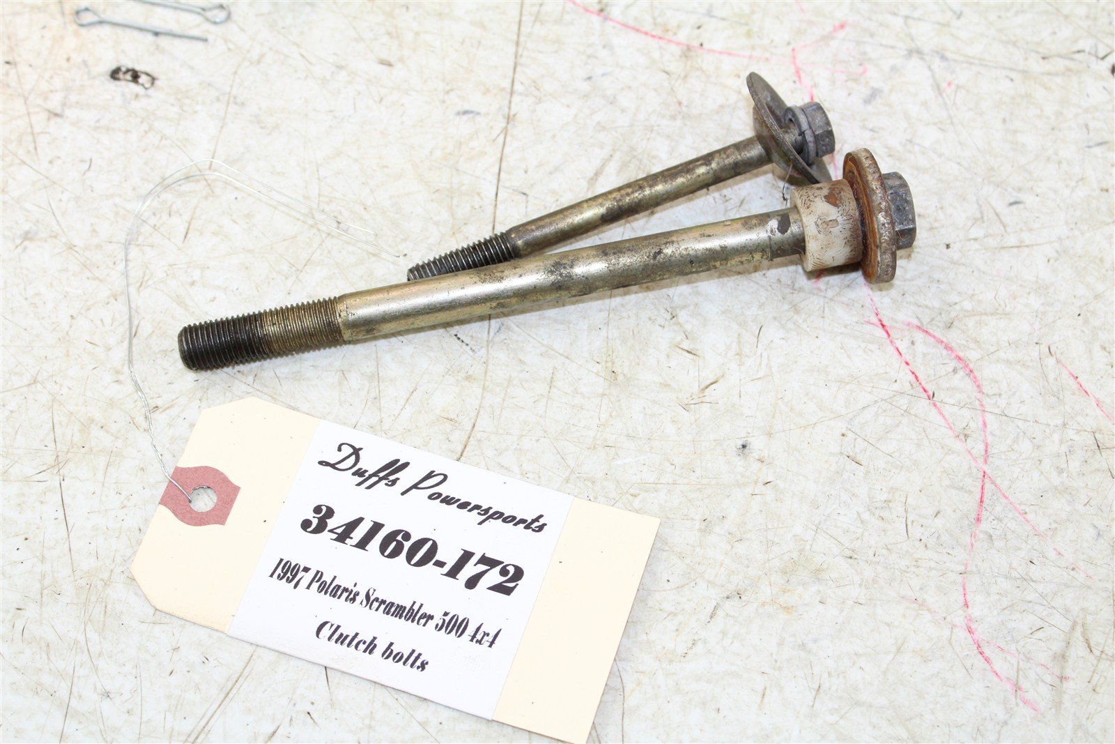 1997 Polaris Scrambler 500 4x4 Clutch Bolts Primary Secondary 34160