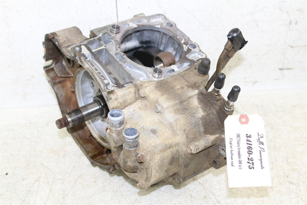 1997 Polaris Scrambler 500 4x4 Engine Bottom Lower End Cases Crankshaft 34160