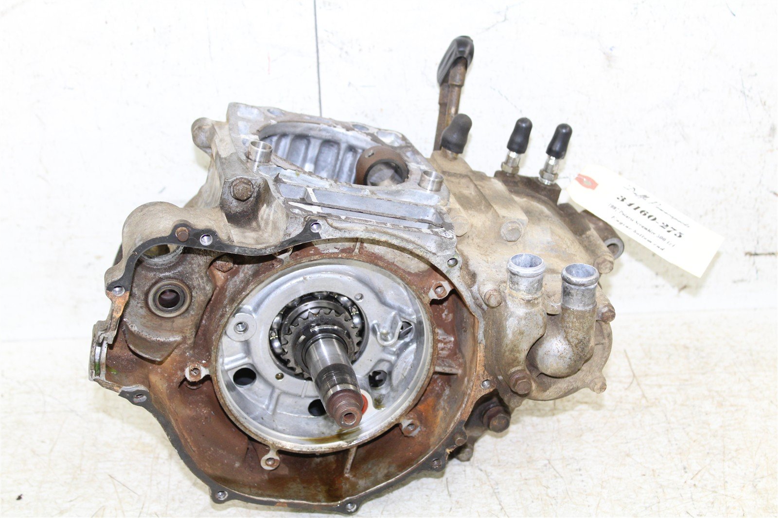 1997 Polaris Scrambler 500 4x4 Engine Bottom Lower End Cases Crankshaft 34160