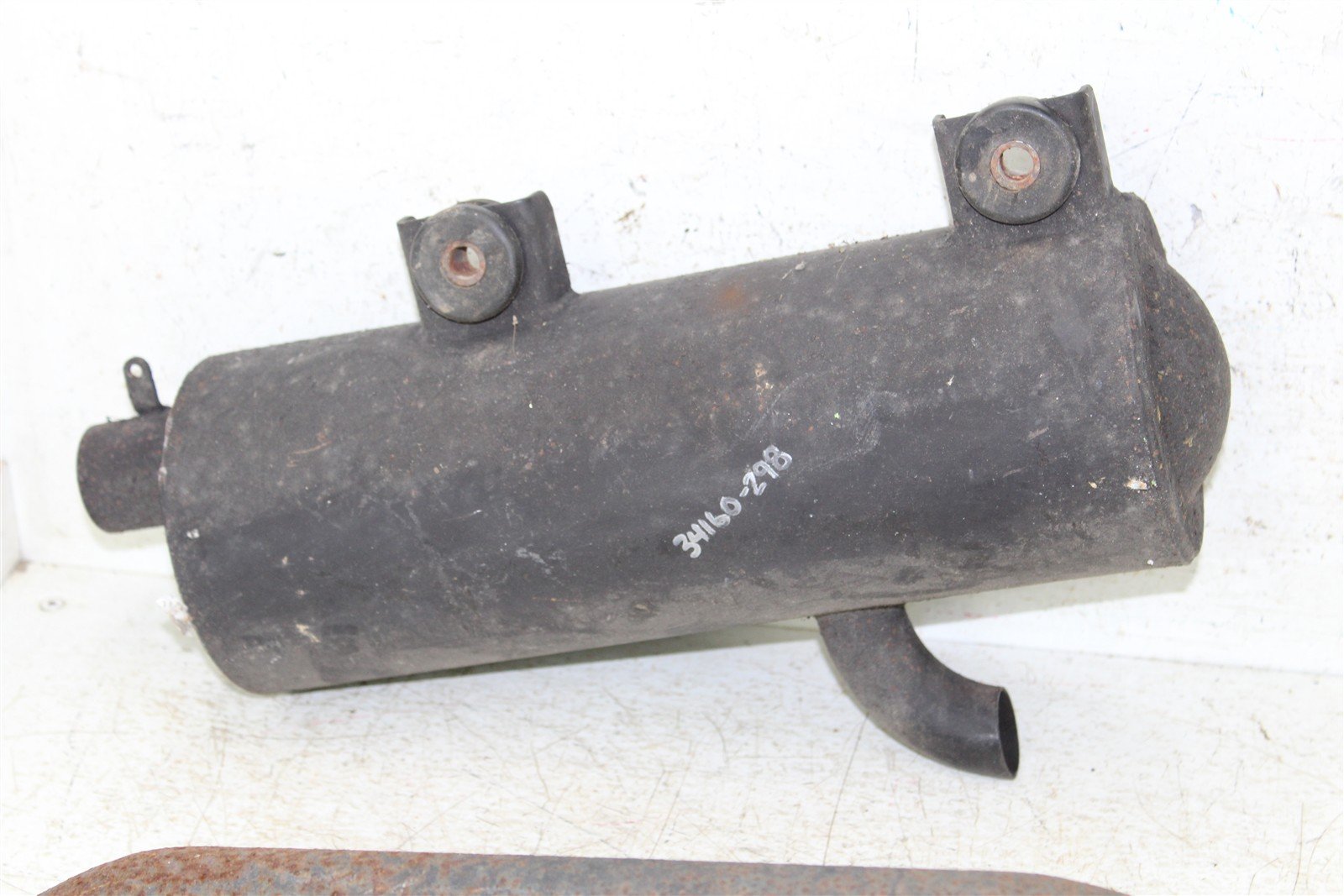 1997 Polaris Scrambler 500 4x4 Exhaust Head Pipe Silencer Muffler 34160