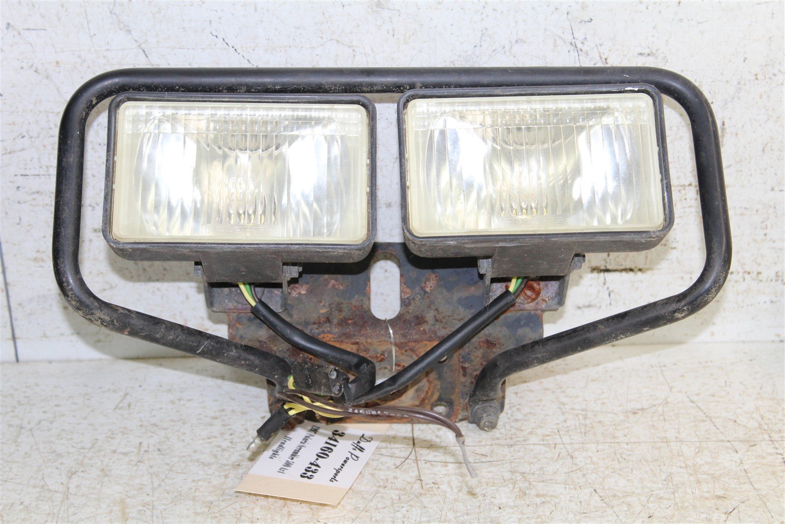 1997 Polaris Scrambler 500 4x4 Headlights Head Lights w/ Guard 34160