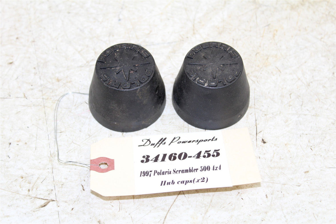 1997 Polaris Scrambler 500 4x4 Hub Caps Front Rear 34160