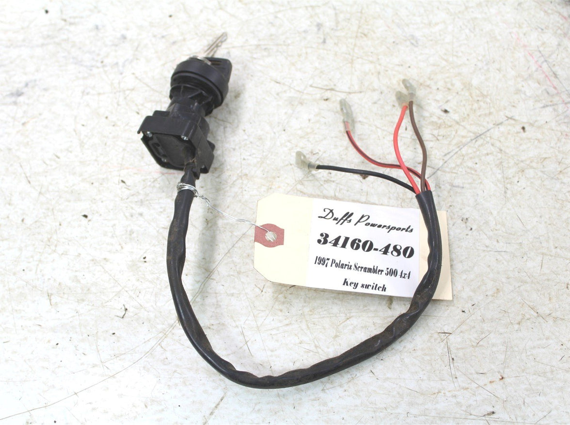 1997 Polaris Scrambler 500 4x4 Key Ignition Switch 34160