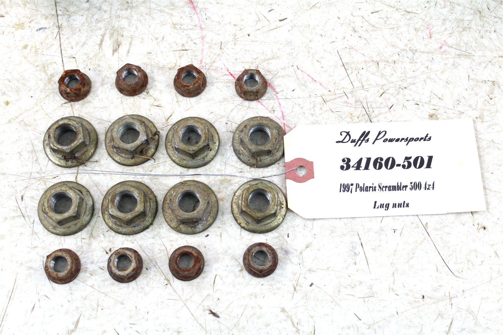 1997 Polaris Scrambler 500 4x4 Lug Nuts 34160