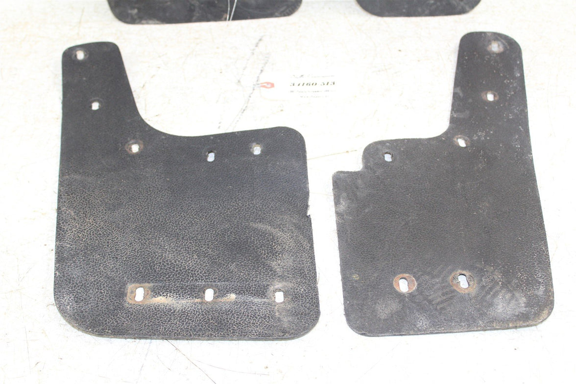 1997 Polaris Scrambler 500 4x4 Front & Rear Mud Flaps Deflectors Shields 34160